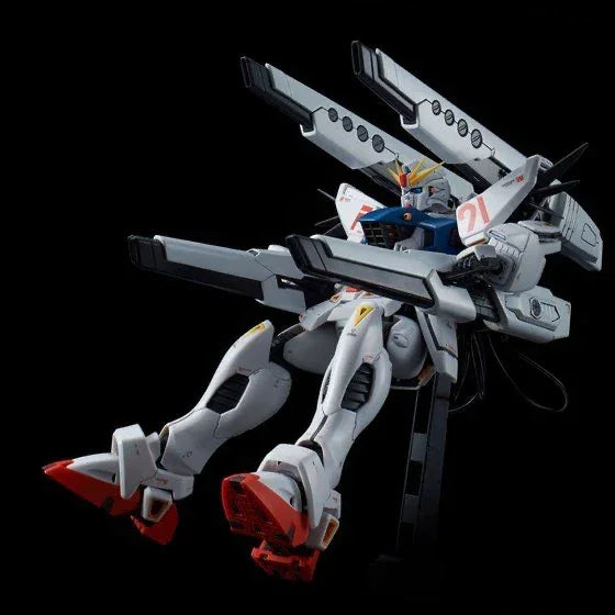 Bandai MG 1/100 Gundam F91 Ver.2.0 [Back Cannon Type & Twin V.S.B.R Set Up Type] (P-Bandai) - Kidultverse