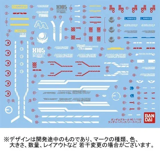 Bandai MG 1/100 Launcher/Sword Striker Pack for Aile Strike Gundam RM Ver. (P-Bandai) - Kidultverse