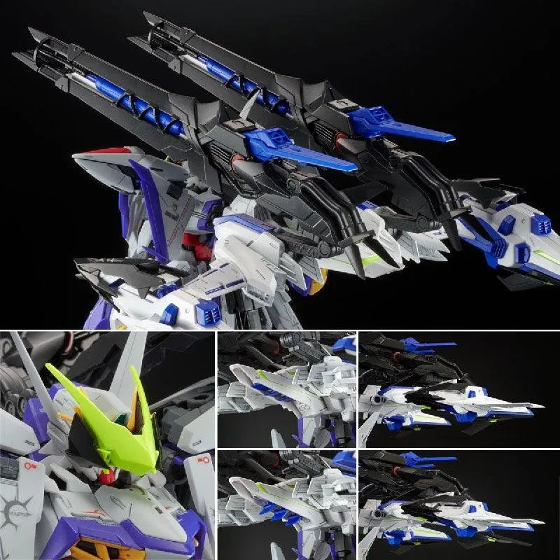MG 1/100 MVF-X08+EW453R Eclipse Gundam Raijin Striker Pack