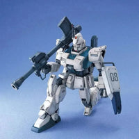 MG 1/100 No.033 RX-79 Gundam Ez8 – three-quarter front view with ground-anchored pose