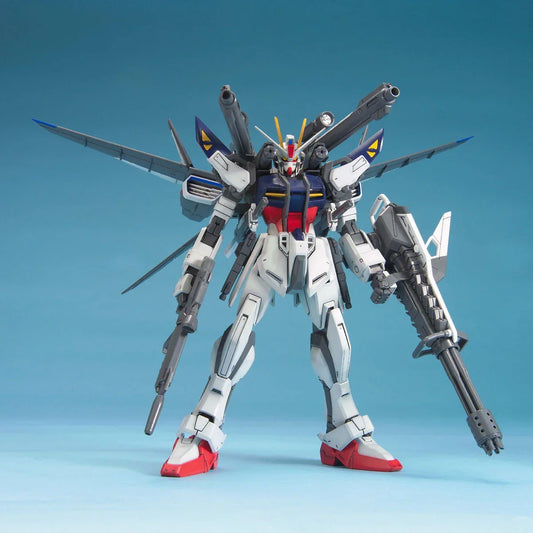 Bandai MG 1/100 No.104 GAT-X105E+AQM/E-M1 Strike E + I.W.S.P. [Lukas O'Donnell Custom] - Kidultverse