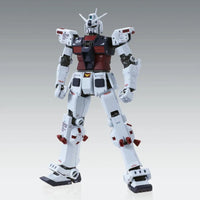MG 1/100 No.193 FA-78 Full Armor Gundam Ver.Ka – front view, standing pose on grey backdrop