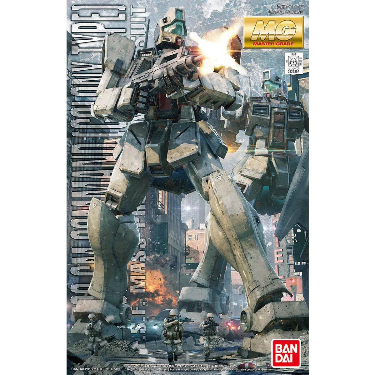 Bandai MG 1/100 No.200 RGM-79G GM Command [Colony Type] - Kidultverse
