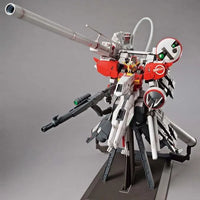 MG 1/100 No.202 MSA-0011 S Gundam Booster Unit Type Plan303E – full build with long cannon and display stand
