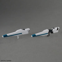 MG 1/100 No.203 F91 Gundam F91 Ver.2.0 – two beam rifles side by side