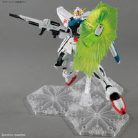 MG 1/100 No.203 F91 Gundam F91 Ver.2.0 – action base and effect parts shown