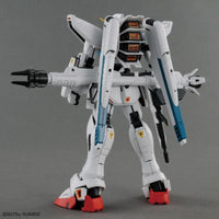 MG 1/100 No.203 F91 Gundam F91 Ver.2.0 – rear view with backpack thrusters