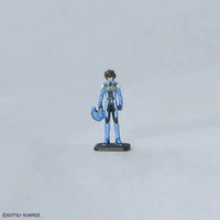 MG 1/100 No.205 GNT-0000/FS 00 Qan Full Saber – full-length pilot figure on grey backdrop