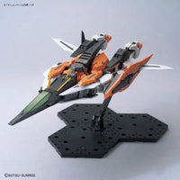 MG 1/100 No.214 GN-003 Gundam Kyrios – mobile suit in flight mode on action base