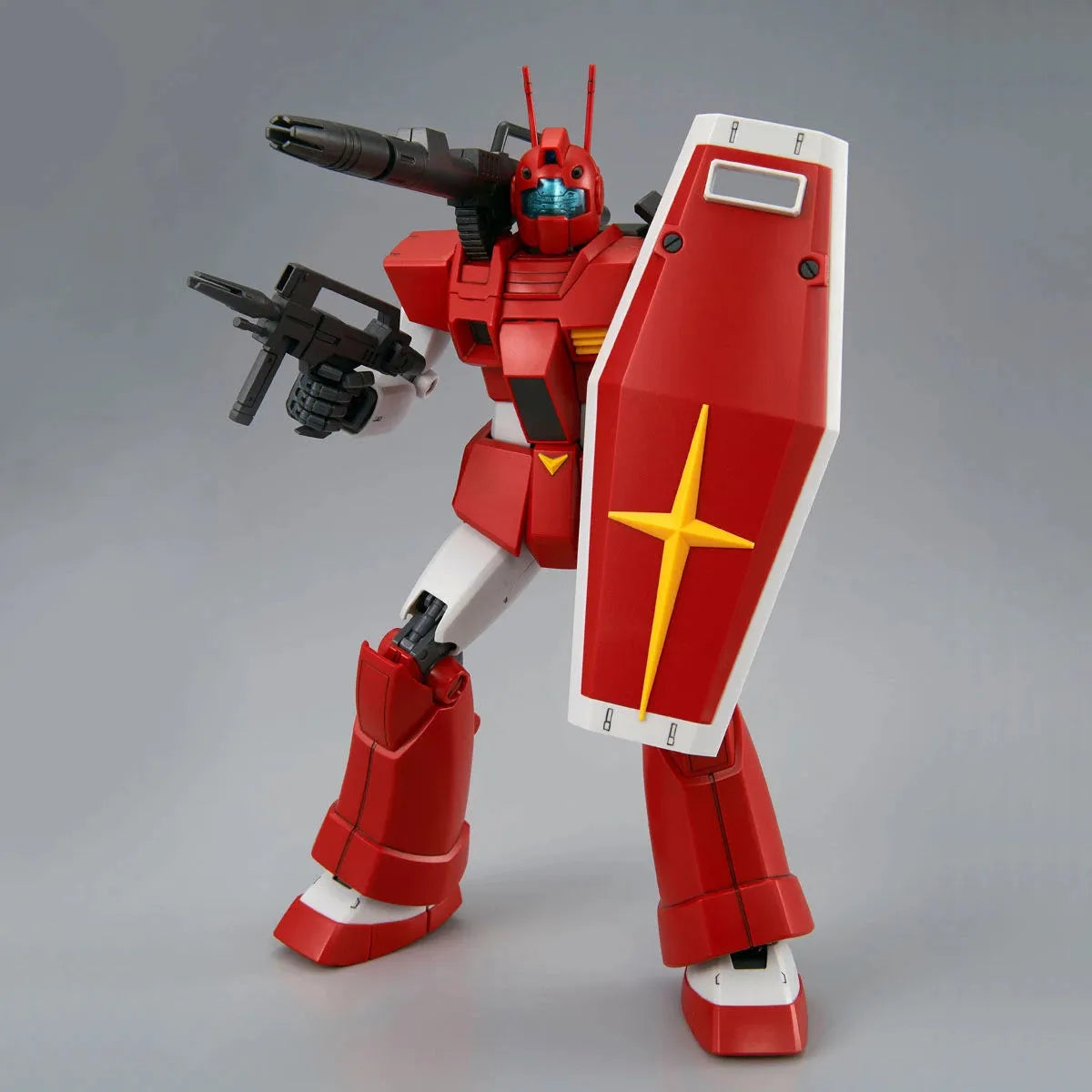 Bandai MG 1/100 RGC-80 GM Cannon [Red Head] Jaburo Defense Force Type (P-Bandai) - Kidultverse