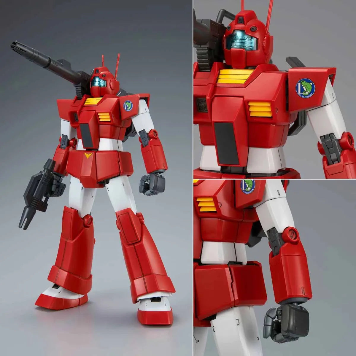 Bandai MG 1/100 RGC-80 GM Cannon [Red Head] Jaburo Defense Force Type (P-Bandai) - Kidultverse
