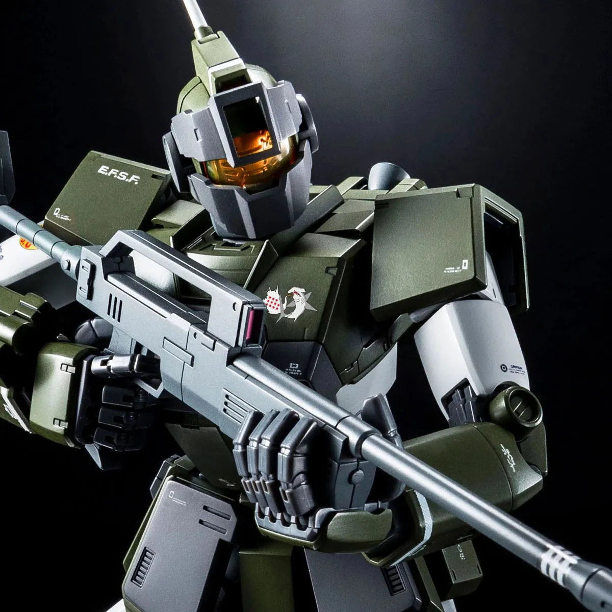 Bandai MG 1/100 RGM-79SC GM Sniper [Tenneth A. Jung Custom] (P-Bandai) - Kidultverse