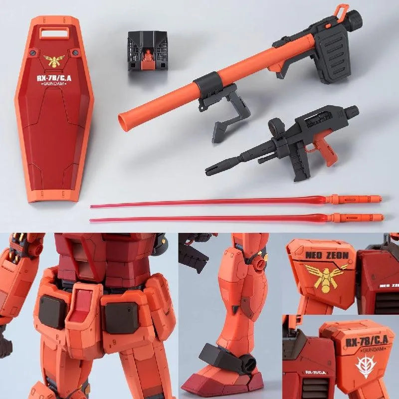 1/100スケール MG RX-78/C.A ガンダム キャスバル専用ガンダム（MSV