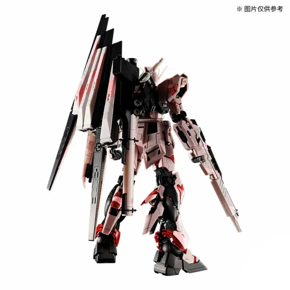 Bandai MG 1/100 RX-93 Nu Gundam Ver.Ka [Cross Contrast Colors / Sunrise Pink] (P-Bandai) - Kidultverse