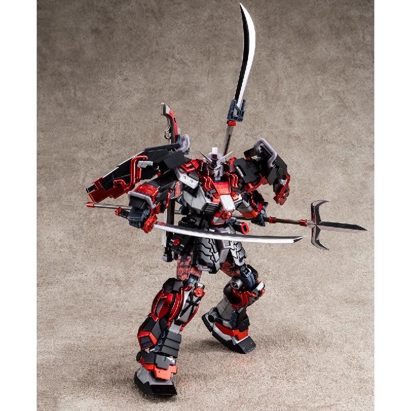 Bandai MG 1/100 Shin Musha Gundam [Sengoku no Jin Black Robe Large Armor] (P-Bandai) - Kidultverse