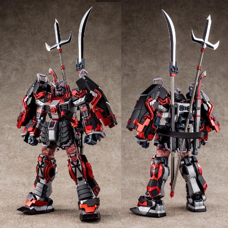 Bandai MG 1/100 Shin Musha Gundam [Sengoku no Jin Black Robe Large Armor] (P-Bandai) - Kidultverse