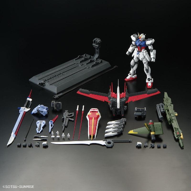 Bandai MG 1/100 The Gundam Base Limited Perfect Strike Gundam Grand Slam Equipped Type - Kidultverse