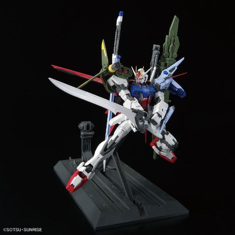 Bandai MG 1/100 The Gundam Base Limited Perfect Strike Gundam Grand Slam Equipped Type - Kidultverse