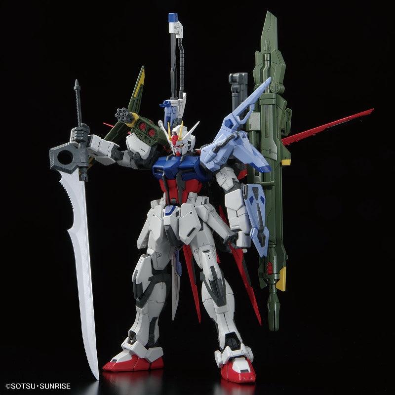 Bandai MG 1/100 The Gundam Base Limited Perfect Strike Gundam Grand Slam Equipped Type - Kidultverse