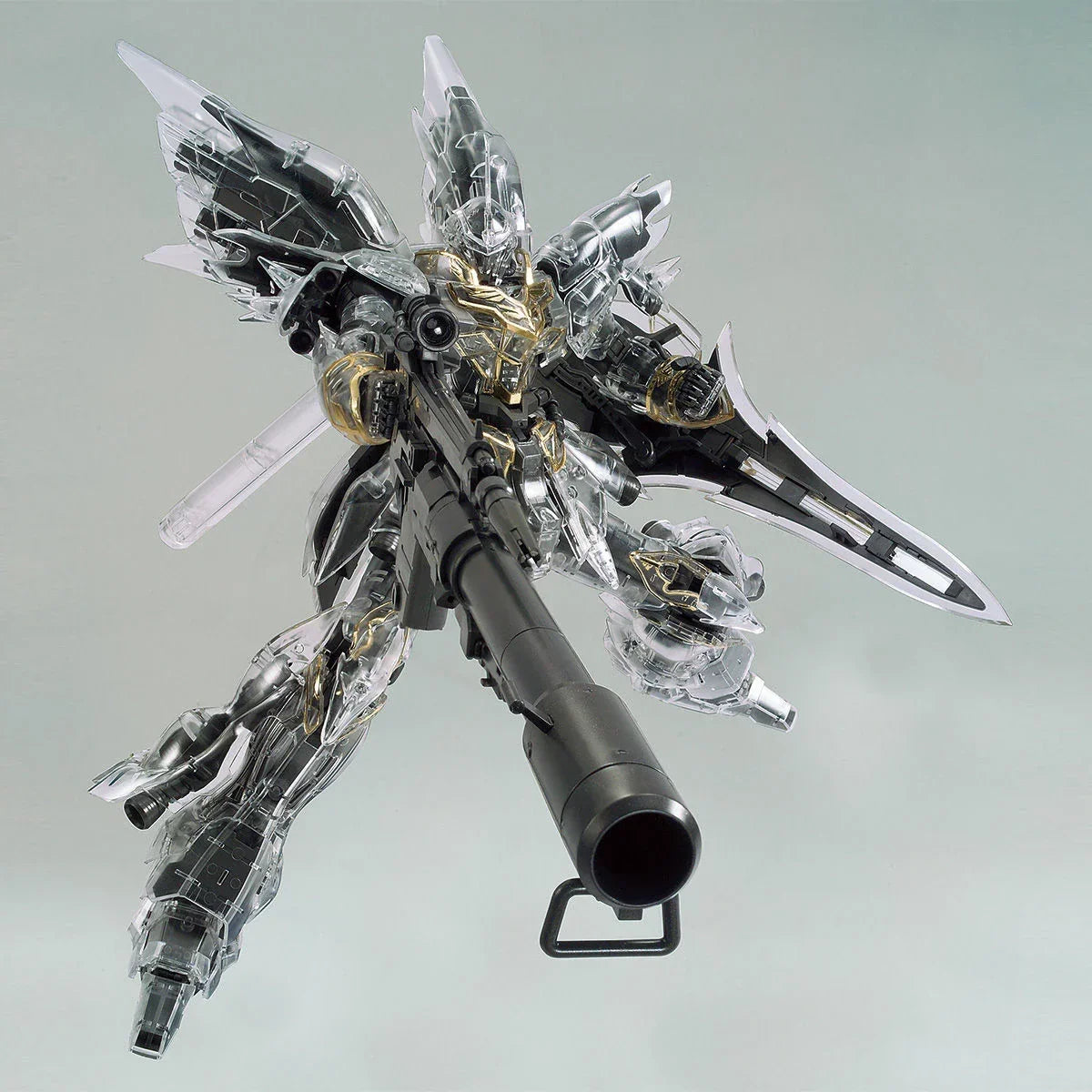Bandai MG 1/100 The Gundam Base Limited Sinanju [Mechanical Clear] - Kidultverse