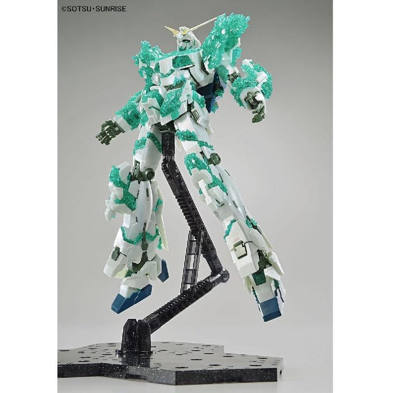 Bandai MG 1/100 The Gundam Base Limited Unicorn Gundam [Luminous Crystal Body] - Kidultverse