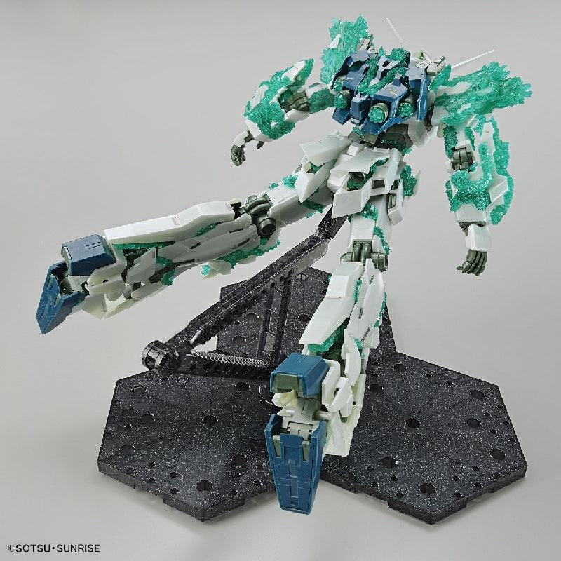 Bandai MG 1/100 The Gundam Base Limited Unicorn Gundam [Luminous Crystal Body] - Kidultverse