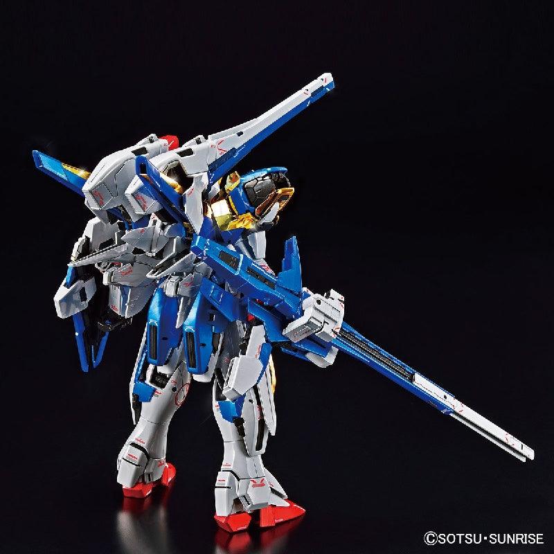 Bandai MG 1/100 The Gundam Base Limited Victory Two Assault Buster Gundam Ver.Ka [Titanium Finish] - Kidultverse