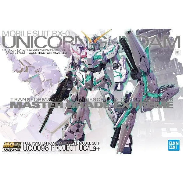 Bandai MGEX 1/100 No.01 RX-0 Unicorn Gundam Ver.Ka - Kidultverse