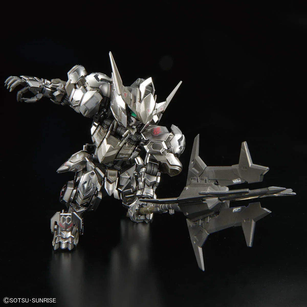 Bandai MGSD The Gundam Base Limited Gundam Barbatos [Iron-Blooded Coating] - Kidultverse