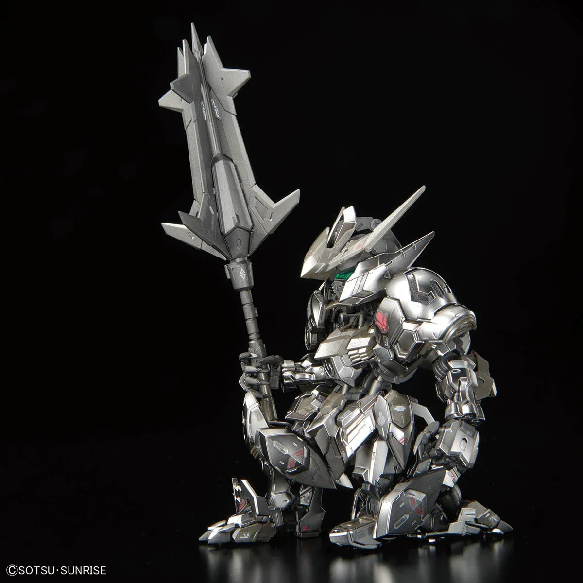 Bandai MGSD The Gundam Base Limited Gundam Barbatos [Iron-Blooded Coating] - Kidultverse