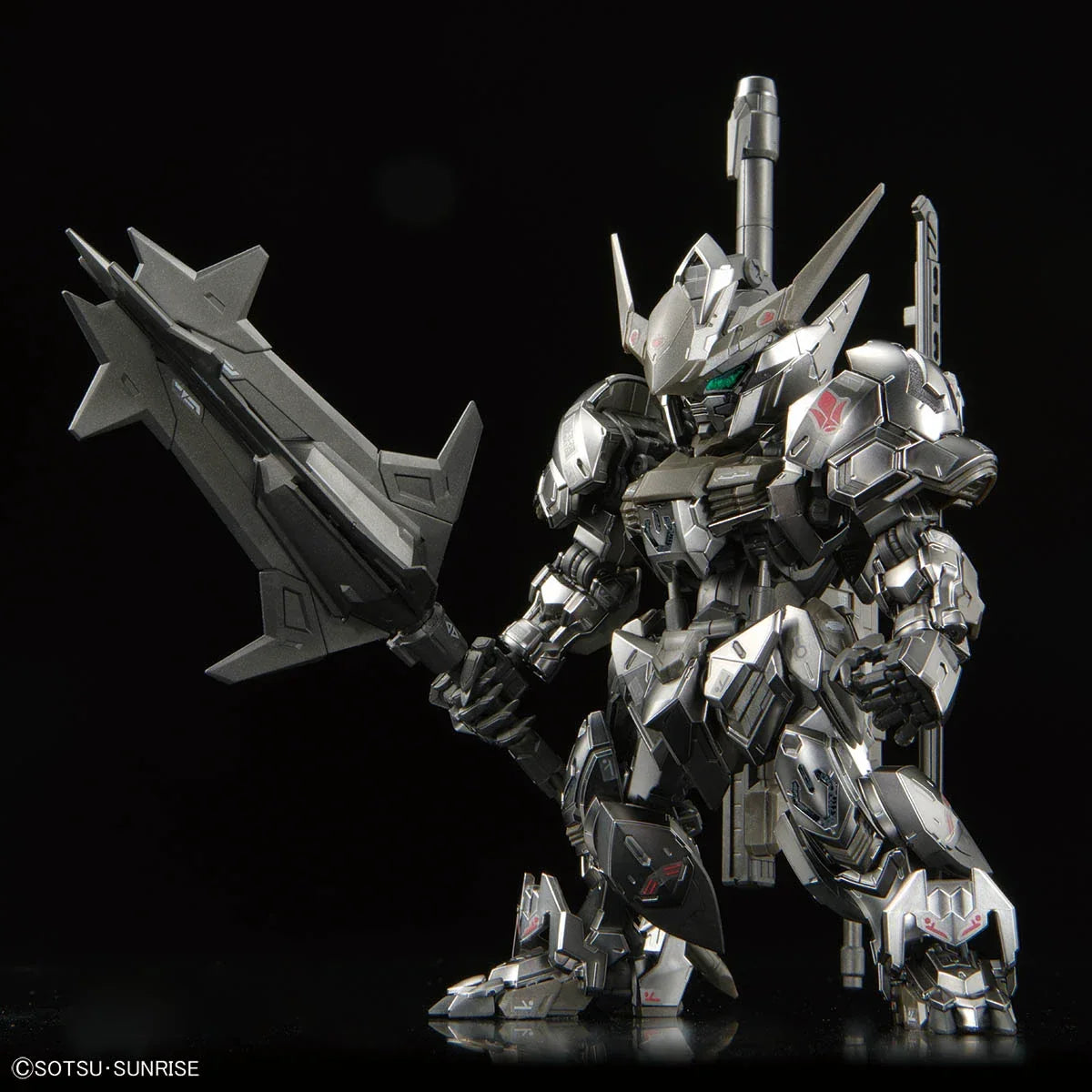 Bandai MGSD The Gundam Base Limited Gundam Barbatos [Iron-Blooded Coating] - Kidultverse