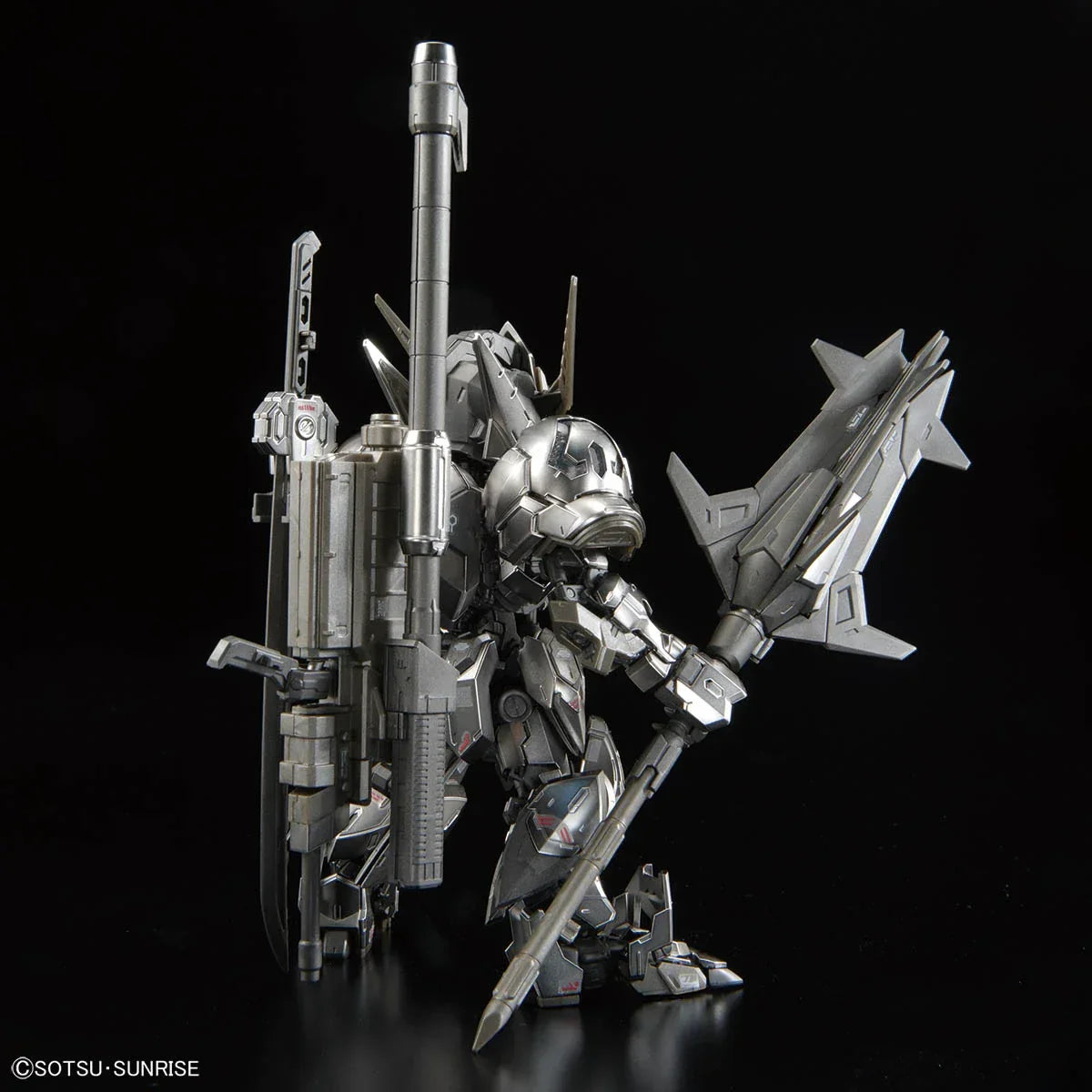 Bandai MGSD The Gundam Base Limited Gundam Barbatos [Iron-Blooded Coating] - Kidultverse