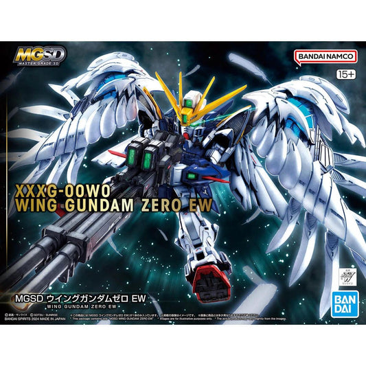 Bandai MGSD XXXG-00W0 Wing Gundam Zero EW - Kidultverse