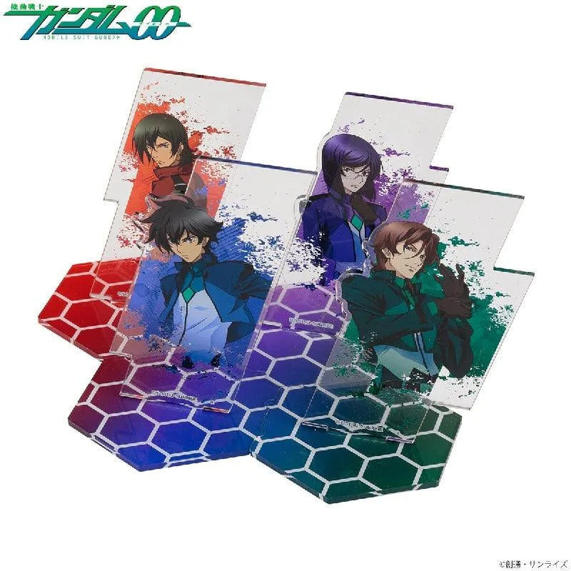 Bandai Mobile Suit Gundam 00: Character Illustration Project Acrylic Stand (P-Bandai) - Kidultverse
