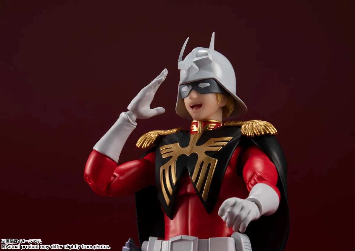 Bandai Mobile Suit Gundam 0079: S.H.Figuarts Char Aznable - Kidultverse