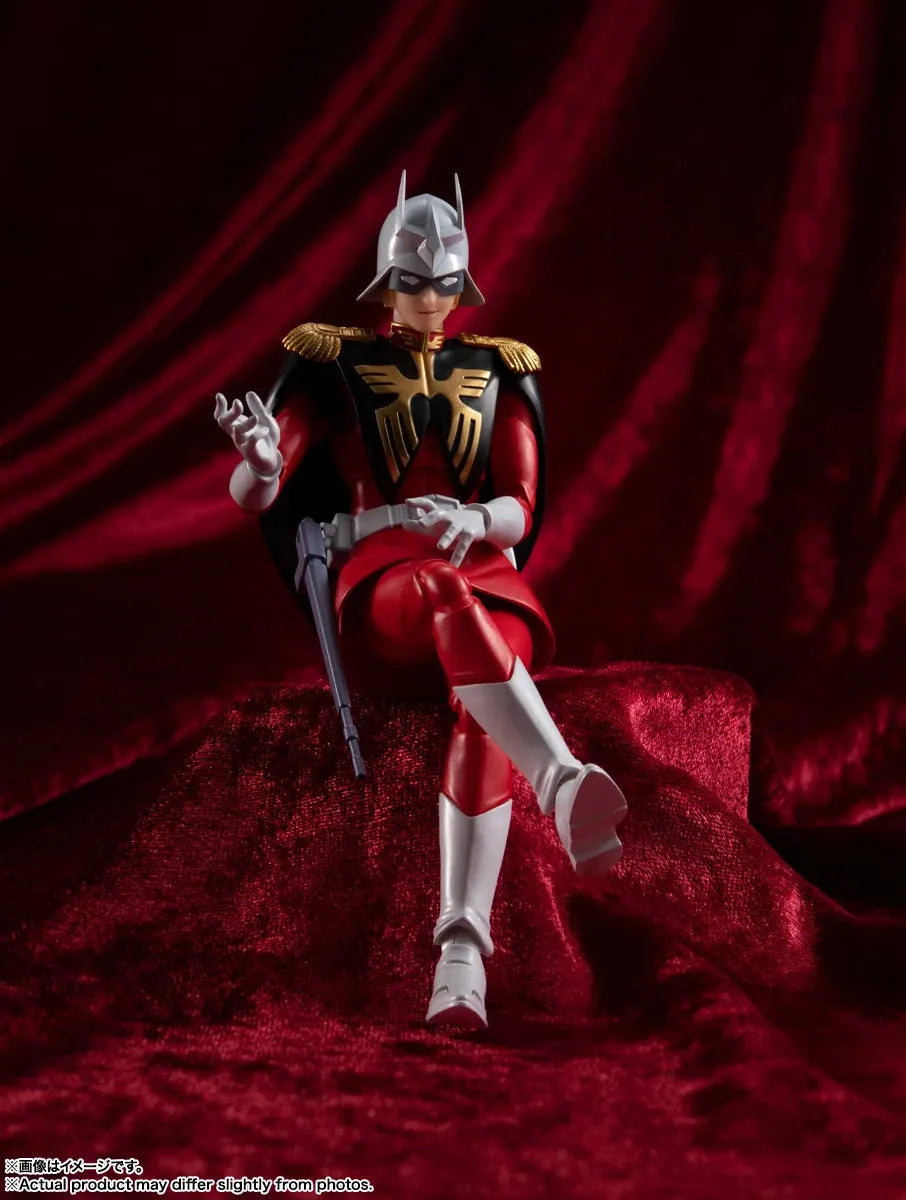 Bandai Mobile Suit Gundam 0079: S.H.Figuarts Char Aznable - Kidultverse