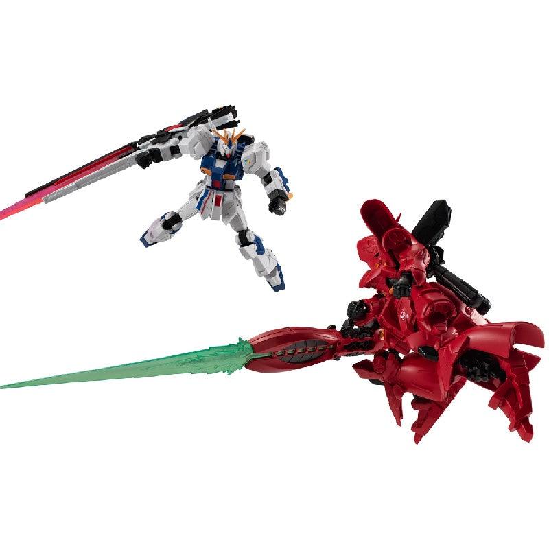 Bandai Mobile Suit Gundam G-Frame FA RX-93ff Nu Gundam & MSN-04FF Sazabi Set (P-Bandai) - Kidultverse