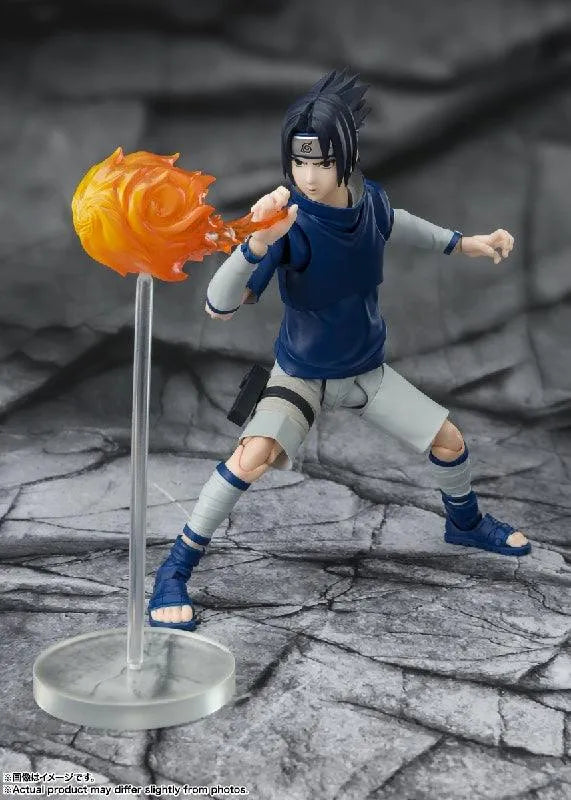 Bandai Naruto: S.H.Figuarts Uchiha Sasuke - Ninja Prodigy of The Uchiha Clan Bloodline - Kidultverse