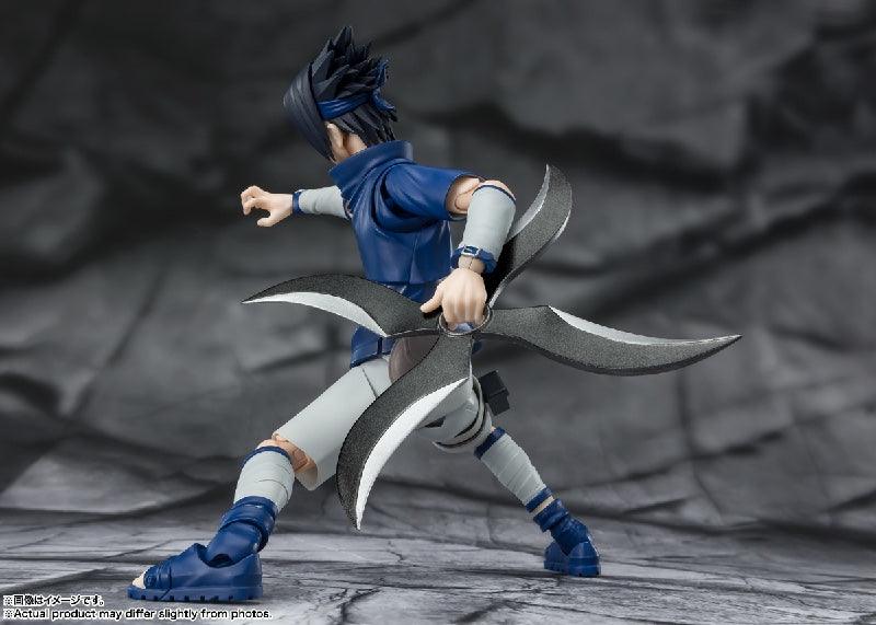 Bandai Naruto: S.H.Figuarts Uchiha Sasuke - Ninja Prodigy of The Uchiha Clan Bloodline - Kidultverse