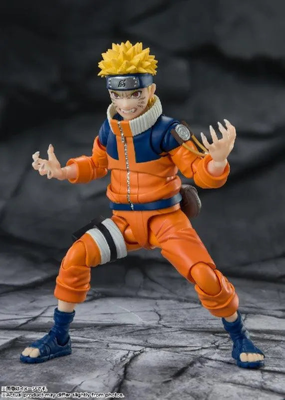 Bandai Naruto: S.H.Figuarts Uzumaki Naruto - The No.1 Most Unpredictable Ninja - Kidultverse