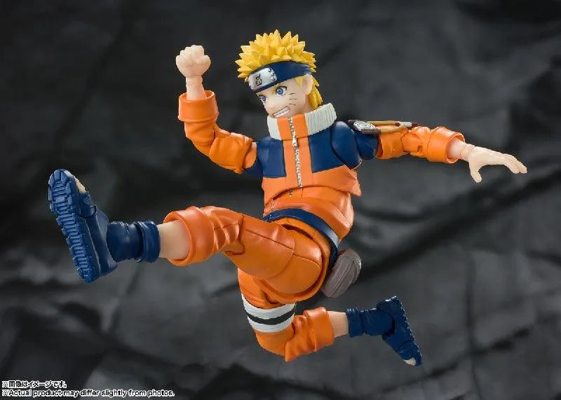 Bandai Naruto: S.H.Figuarts Uzumaki Naruto - The No.1 Most Unpredictable Ninja - Kidultverse