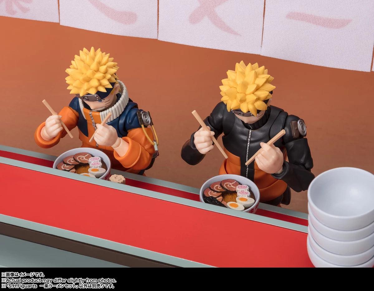 Bandai Naruto Shippuden: S.H.Figuarts Ichiraku Ramen Set - Kidultverse