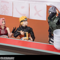 Bandai Naruto Shippuden: S.H.Figuarts Ichiraku Ramen Set - Kidultverse