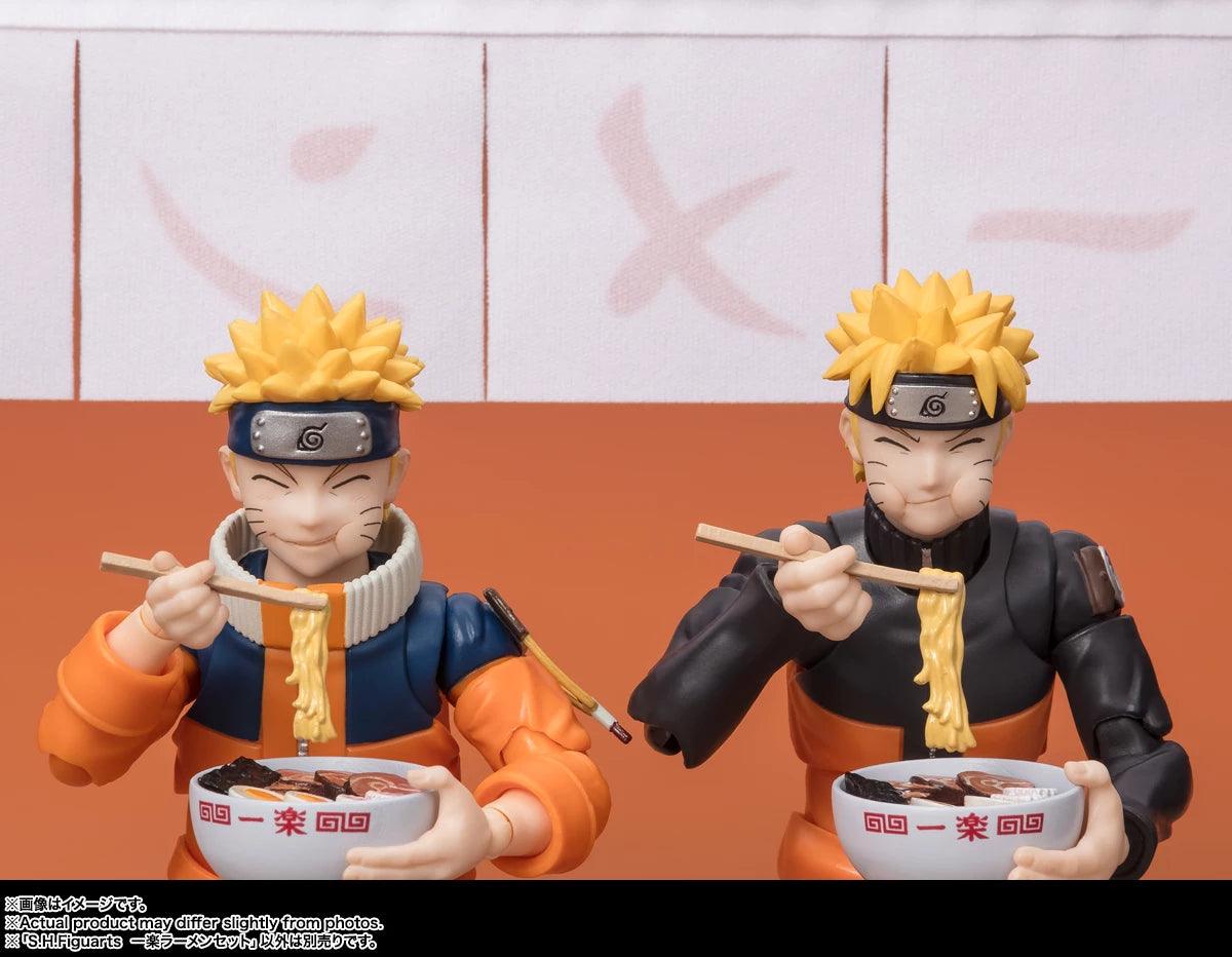 Bandai Naruto Shippuden: S.H.Figuarts Ichiraku Ramen Set - Kidultverse