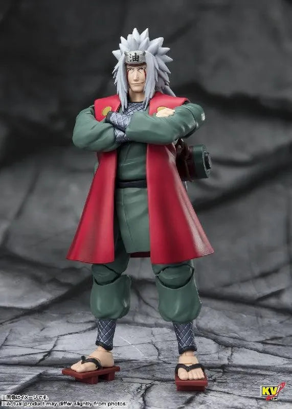 Bandai Naruto Shippuden: S.H.Figuarts Jiraiya [Exclusive Edition] (P-Bandai) - Kidultverse