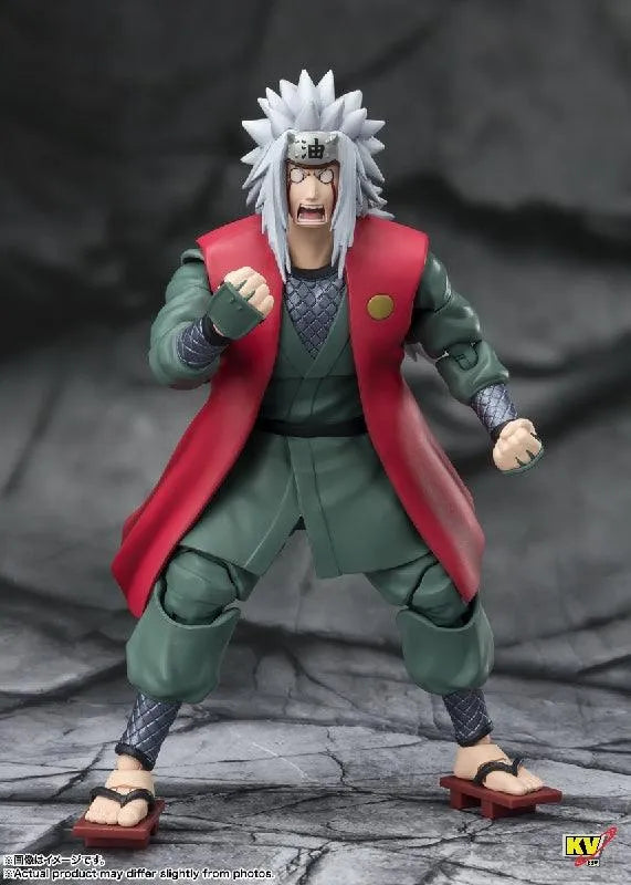 Bandai Naruto Shippuden: S.H.Figuarts Jiraiya [Exclusive Edition] (P-Bandai) - Kidultverse
