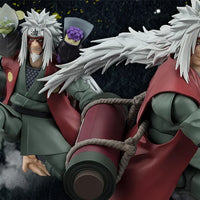 Bandai Naruto Shippuden: S.H.Figuarts Jiraiya (Hidden Leaf Heroic Master Sage) [Sage Mode Set] (P-Bandai) - Kidultverse