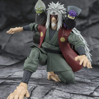 Bandai Naruto Shippuden: S.H.Figuarts Jiraiya (Hidden Leaf Heroic Master Sage) [Sage Mode Set] (P-Bandai) - Kidultverse