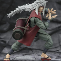 Bandai Naruto Shippuden: S.H.Figuarts Jiraiya (Hidden Leaf Heroic Master Sage) [Sage Mode Set] (P-Bandai) - Kidultverse