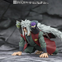 Bandai Naruto Shippuden: S.H.Figuarts Jiraiya (Hidden Leaf Heroic Master Sage) [Sage Mode Set] (P-Bandai) - Kidultverse